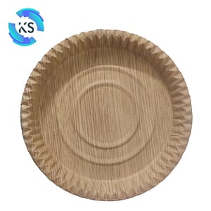 Brown Paper Plate